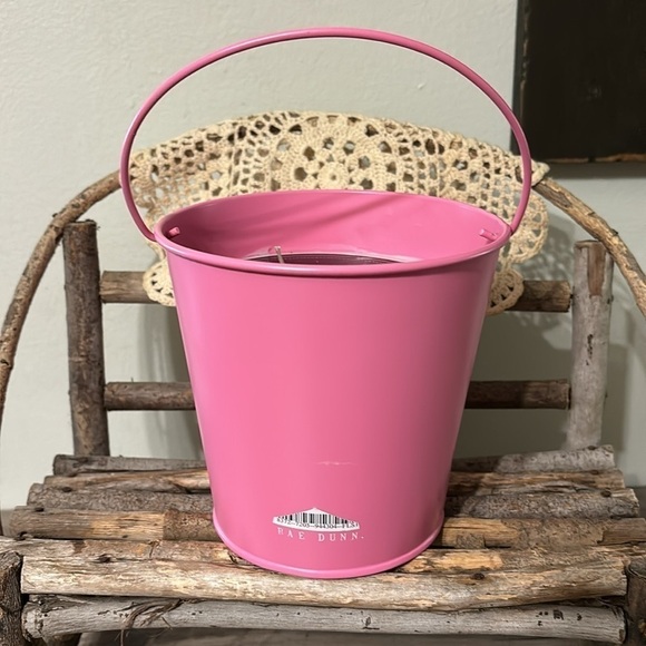 NEW Rae Dunn PINK "HELLO SUMMER" CITRONELLA & COCONUT PATIO CANDLE BUCKET - Picture 5 of 10